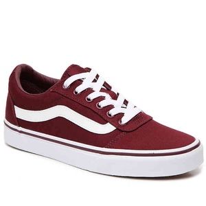 Burgundy Vans
